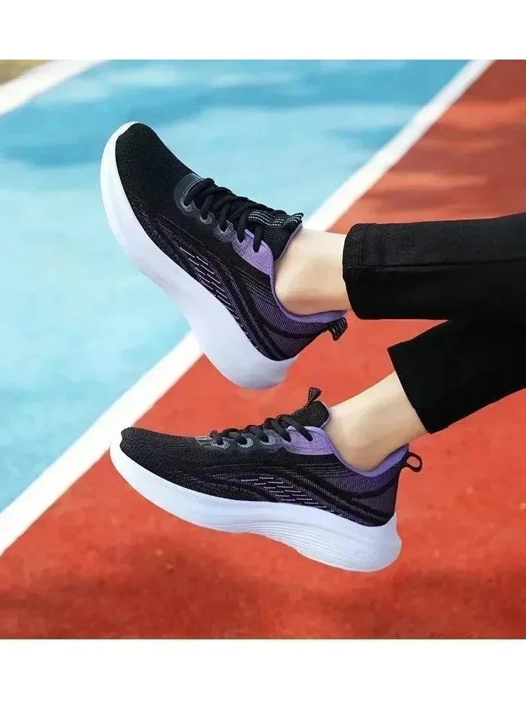 Casual Running Summer Fashion Anti Slip Hiking Mesh Breathability Athletic Shoe Tennis Woman Trend 2025 Woman Sneakers Couple