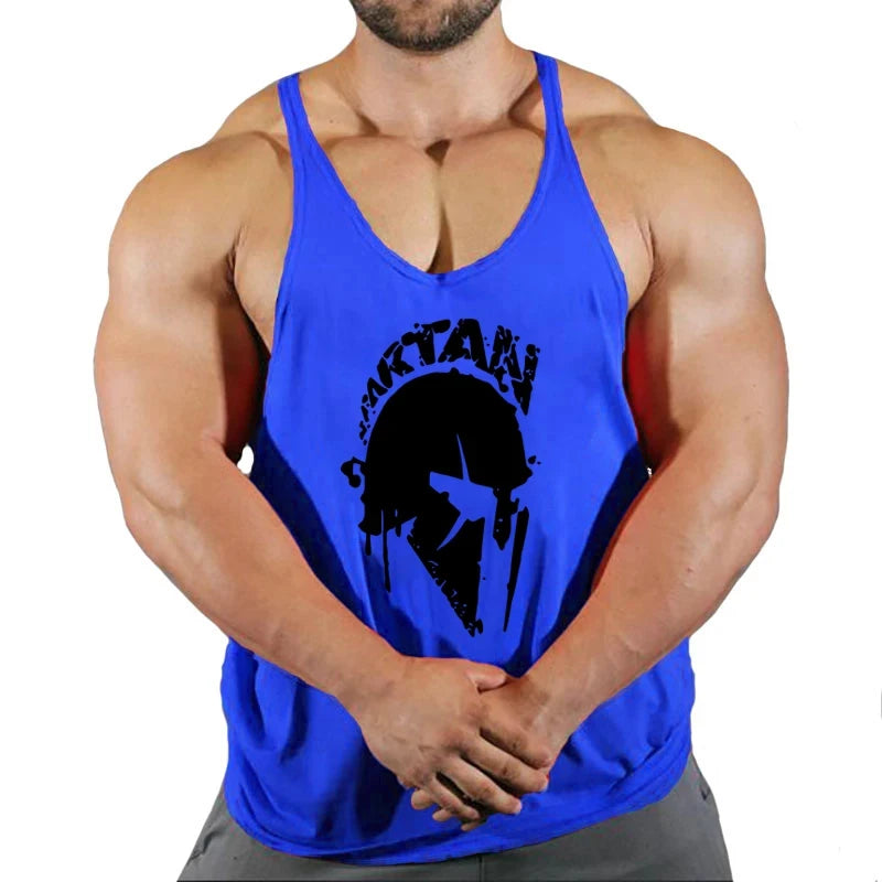 Gym Man Workout Bodybuilding Shirt Men Singlets Stringer Undershirt Vests Tank Top Vest Men's Brand Clothes Clothing Muscle Gyms - Sun Studio