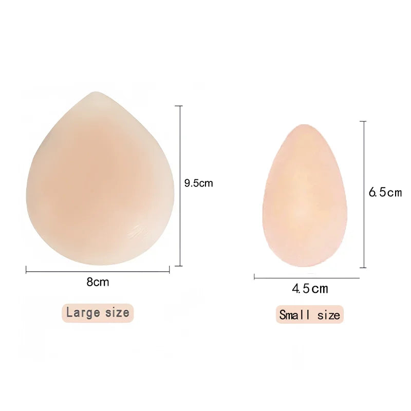 2Pcs/Set Private Concealer Silicone Pads Part Reusable Nursing Adhesive Swimsuit Sticker Women Protector Invisible Parts - Sun Studio