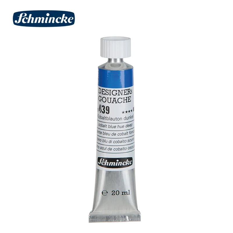 Germany Schmincke Designer Gouache Paint Tube 20ml Opaque Gouache Paint Professional Artist 48 Colors Drawing Art Supplies Cute