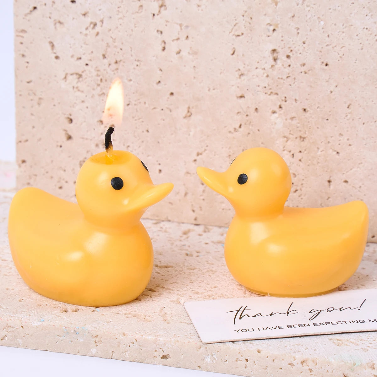 S/M/L Duck Silicone Mold DIY Handmade Cute Cartoon Duck Scented Candle Flowerpot Candle Jar Storage Box Plaster Mold Home Decor - Sun Studio