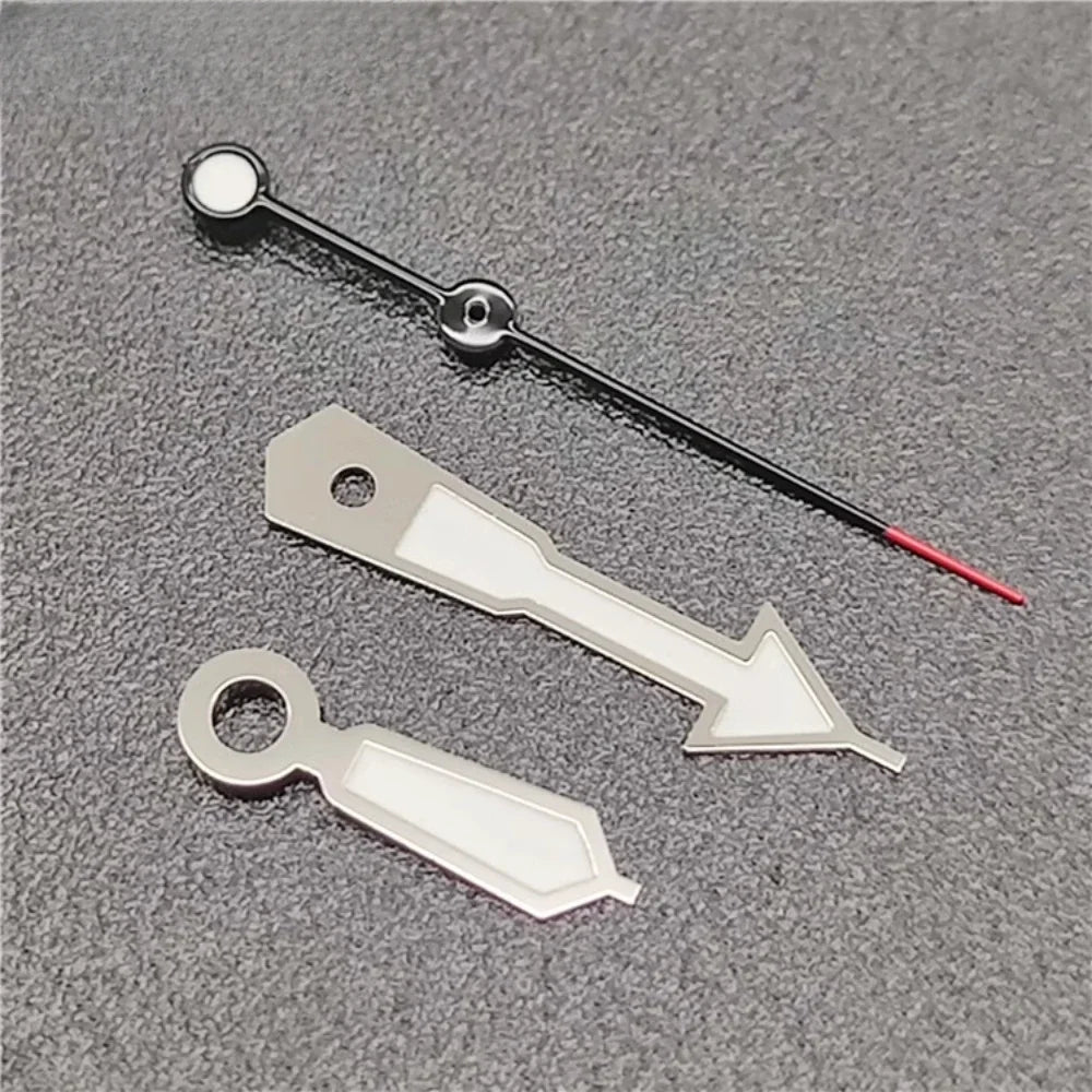 Green Luminous Watch Needle Abalone Watch Hands for NH35A Movement Men's Watches Accessories Replacement Parts - Sun Studio