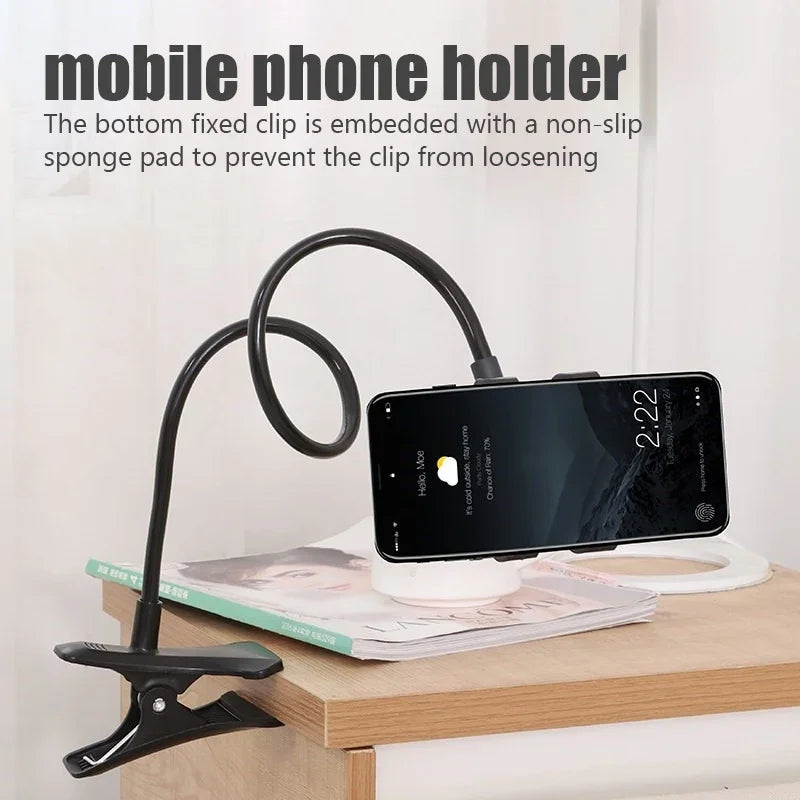 Universal Mobile Phone Holder Flexible Lazy Holder Adjustable Cell Phone Clip Home Bed Desktop Mount Bracket Smartphone Stand - Sun Studio