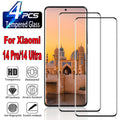 2/4Pcs HD Curved Four Sides Glue Tempered Glass For Xiaomi 14 Pro/14 Ultra 5G 3D Screen Protector Film - Sun Studio