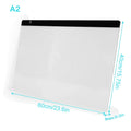 A2/A3/A4/A5 LED Light Pad for Diamond Painting Kits, USB Powered Adjustable Brightness Diamond Art Light Board with Accessorie - Sun Studio