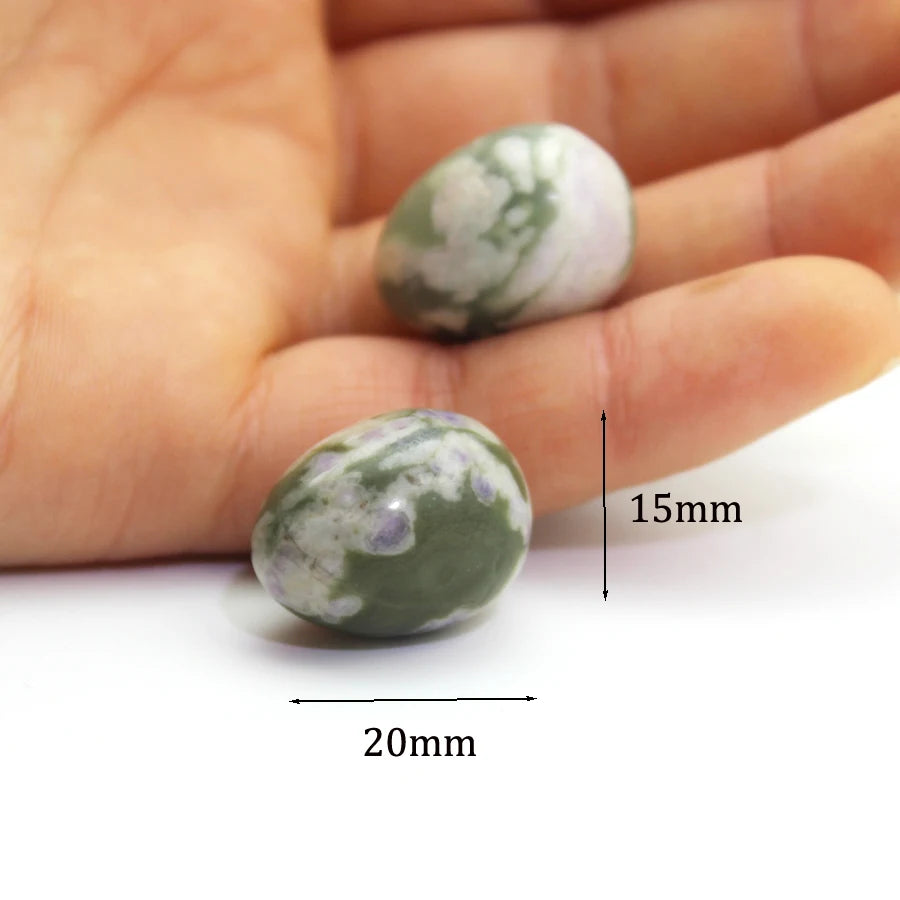 Natural Agate Stone Mineral Crystal Ball Egg Quartz Rock Chakra Reiki Healing Room Home Decor Aquarium Decoration Maison Easter - Sun Studio