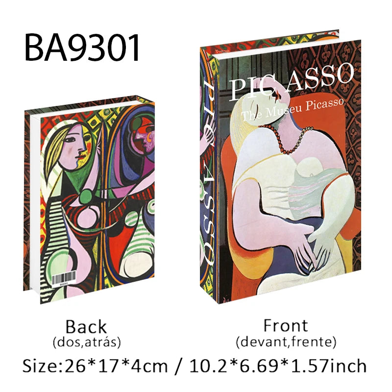 Matisse Fake Books For Decoration Storage Box Abstract Coffee Table Books Luxury Bedroom Decorative Book Bauhaus Boho Home Decor