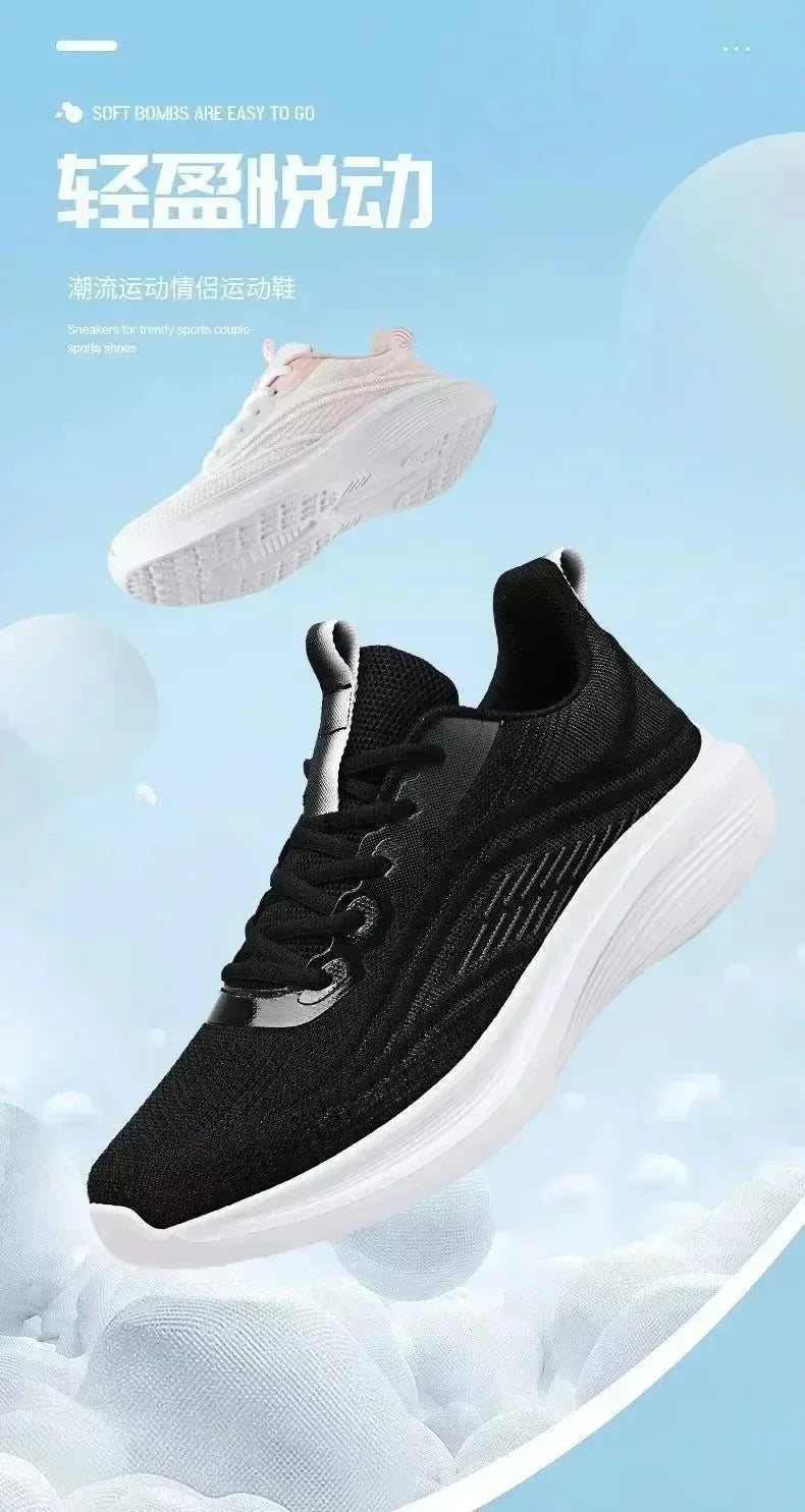 Casual Running Summer Fashion Anti Slip Hiking Mesh Breathability Athletic Shoe Tennis Woman Trend 2025 Woman Sneakers Couple - Sun Studio
