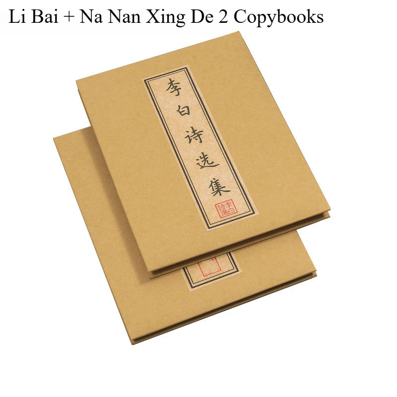 Hairpin Small Regular Script Copybooks Collection of Poems By Famous Ancient Chinese Poets Tang Poetry Song Lyrics Tracing Book