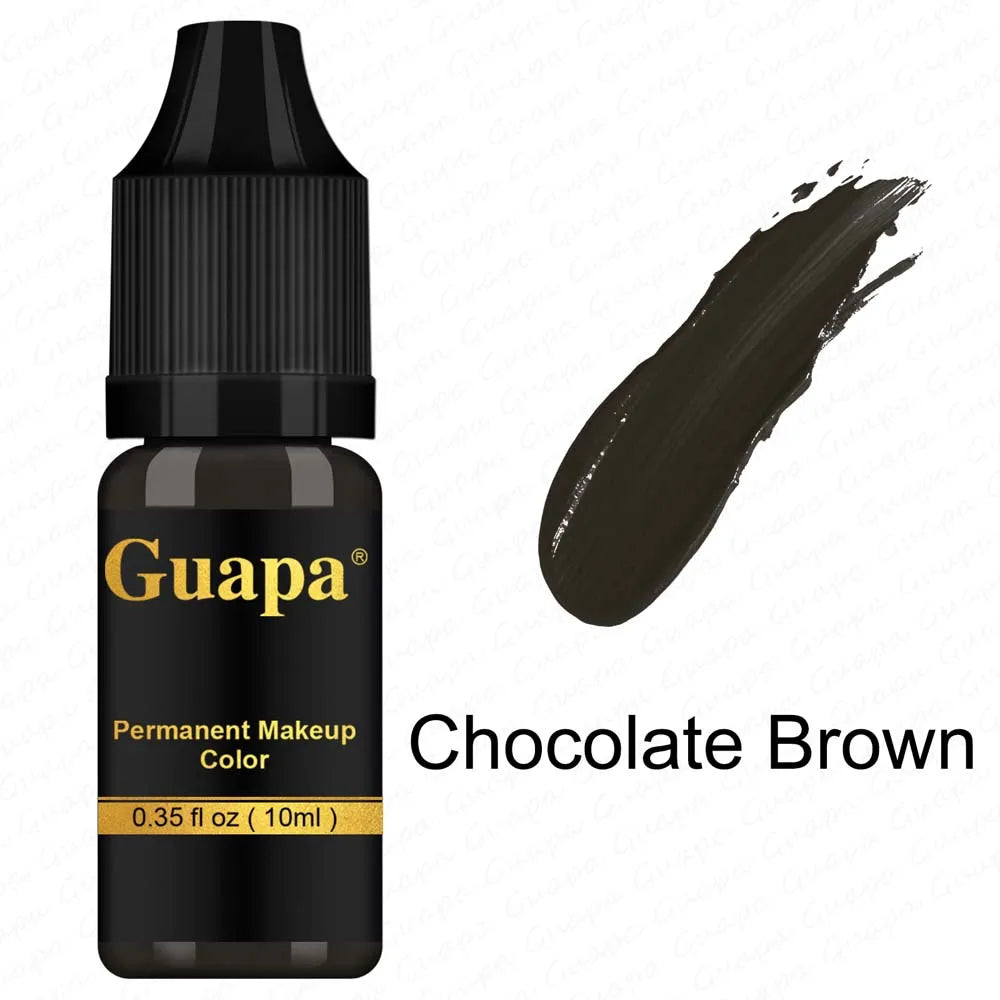 10ML Tattoo Ink Micro pigment Lip Eyebrow Permanent Makeup Pigment Tattoo Supplies for Tattoo Eyebrow Eyeliner Lip
