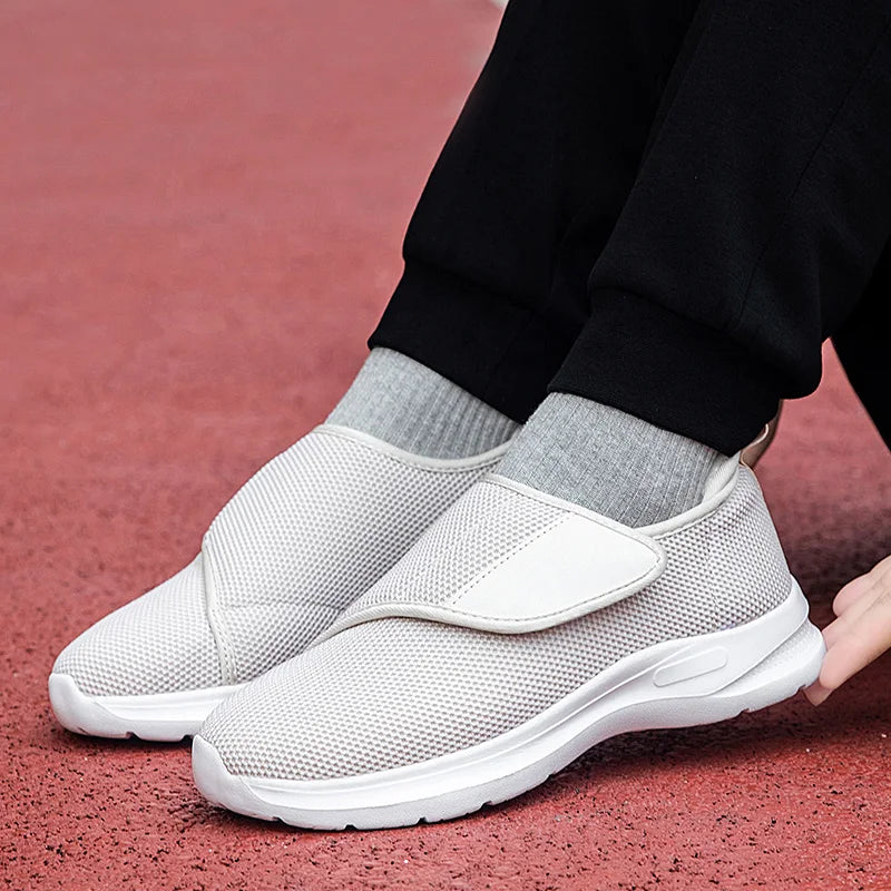 Winter Women Orthopedics Wide Feet Swollen Walking Casual Shoes Thumb Eversion Adjusting Soft Comfortable Diabetic Man Shoes - Sun Studio