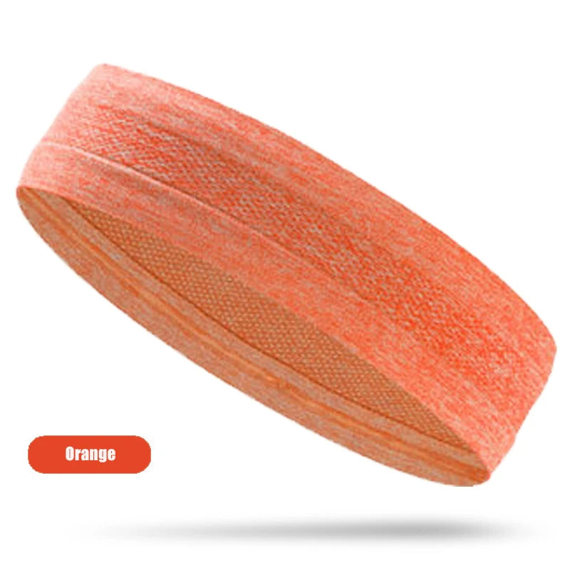 Outdoor Exercise Sweat Absorption Fitness Headband Man Woman Headband Elastic Bicycle Yoga Exercise Sweat Band - Sun Studio