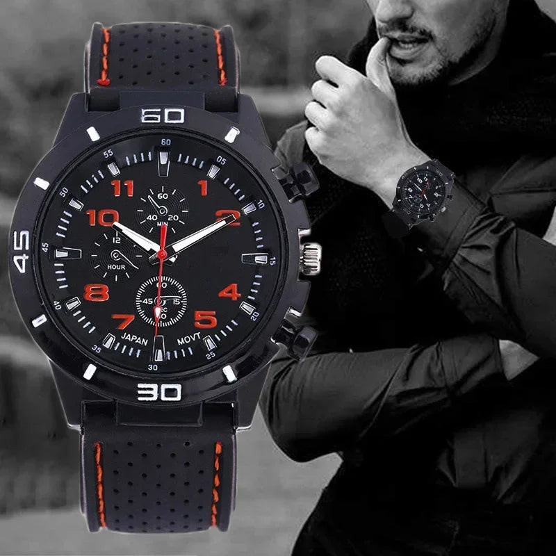 Fashion Date Quartz Men Watches Top Brand Luxury Male Clock Chronograph Sport Mens Wrist Watch Hodinky Relogio Masculino - Sun Studio
