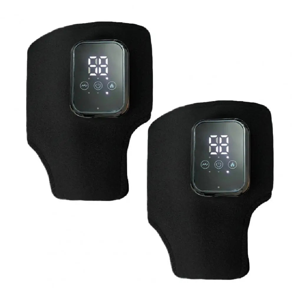 Cordless Ankle Massager 3-in-1 Heated Ankle Wrap Foot Massager with 3 Vibration Modes And 3 Heat Levels for Achilles Tendinitis - Sun Studio
