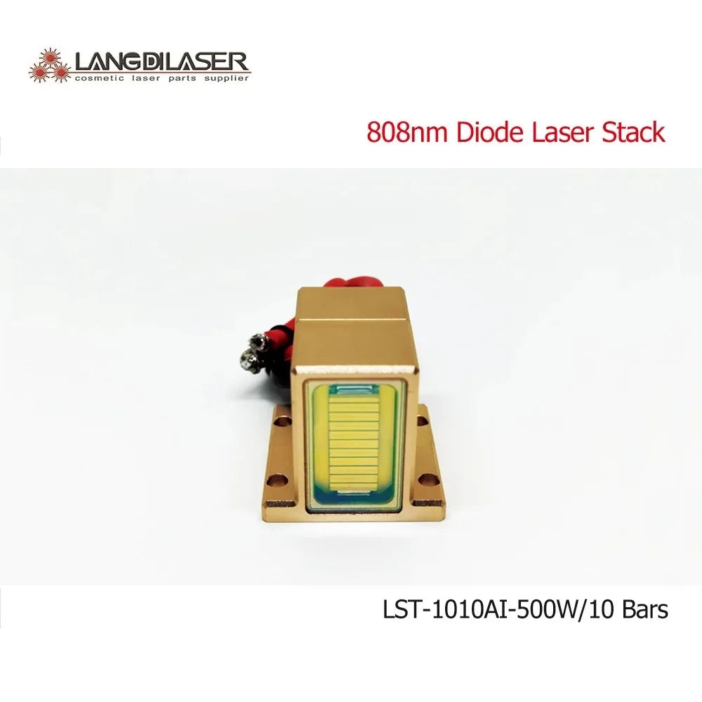 LST-1010AI 808nm&810nm Diode Laser Stack 500W Macro-Channel Module 10 Bars for Aesthetic Machines Hair Removal/Skin Rejuvenation - Sun Studio