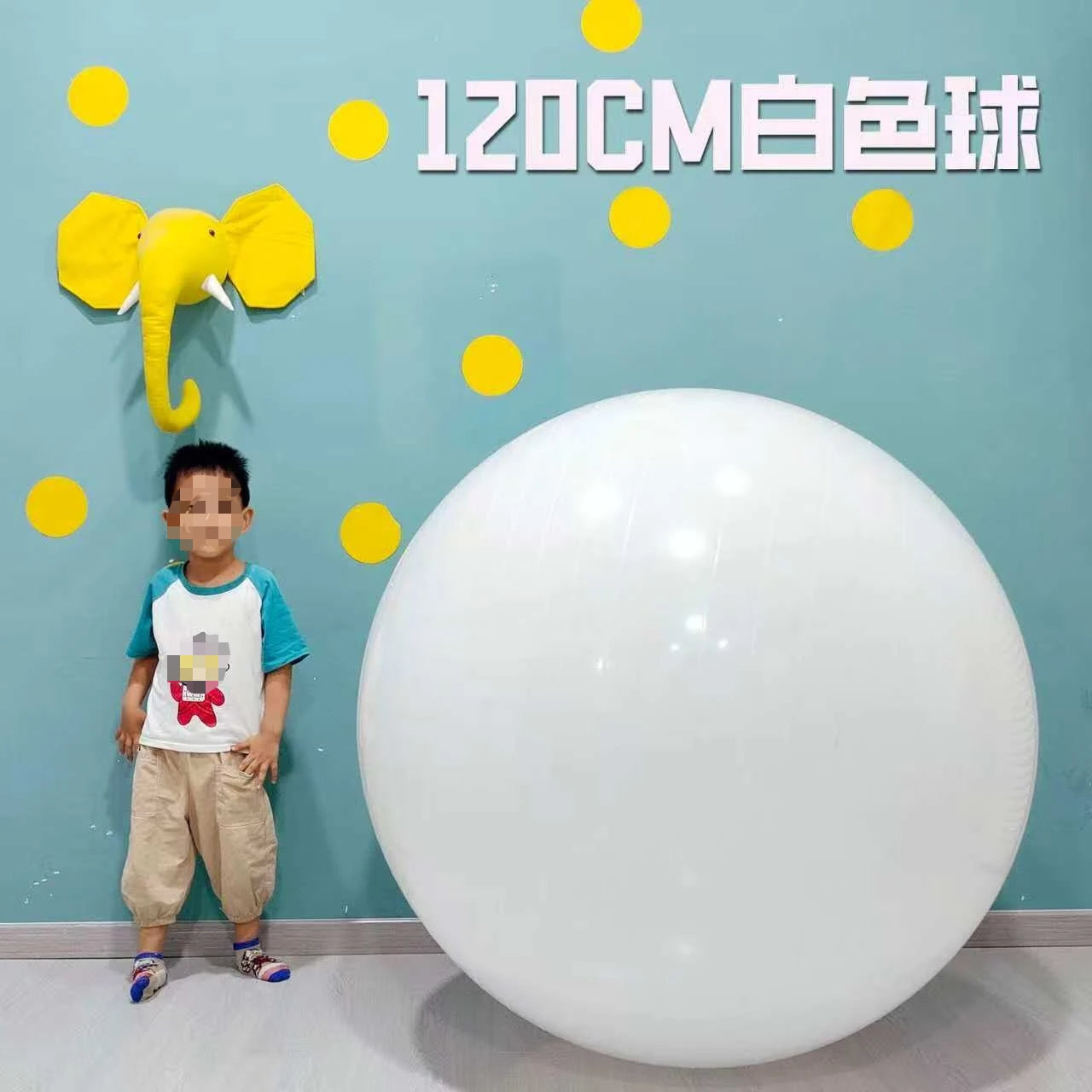 Massage Yoga Ball  120cm Pilates Gym Ball Fitness Ball Pump - Sun Studio