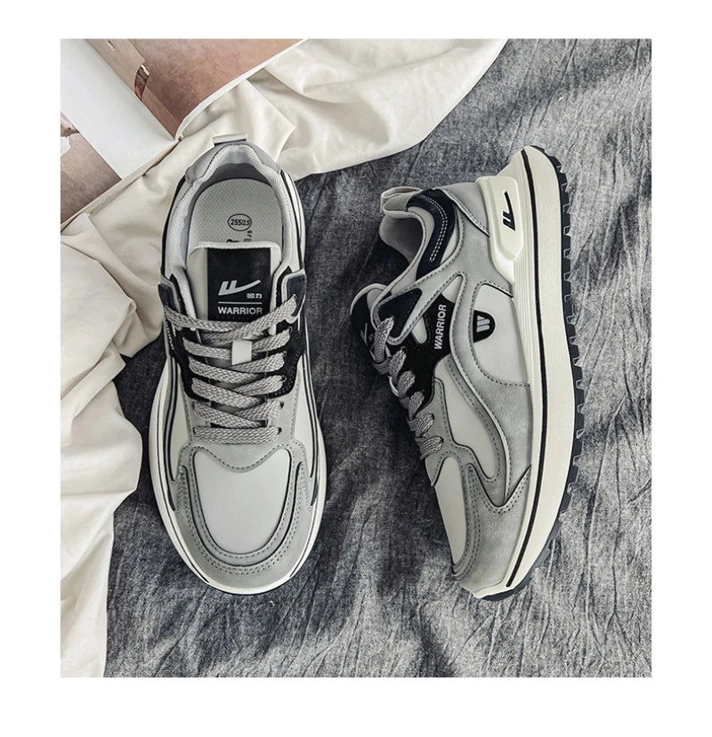 Comfortable And Breathable Sports Shoes For Men's New Spring And Autumn Style Ins Trendy Leisure Hong Kong Style Running Travel - Sun Studio
