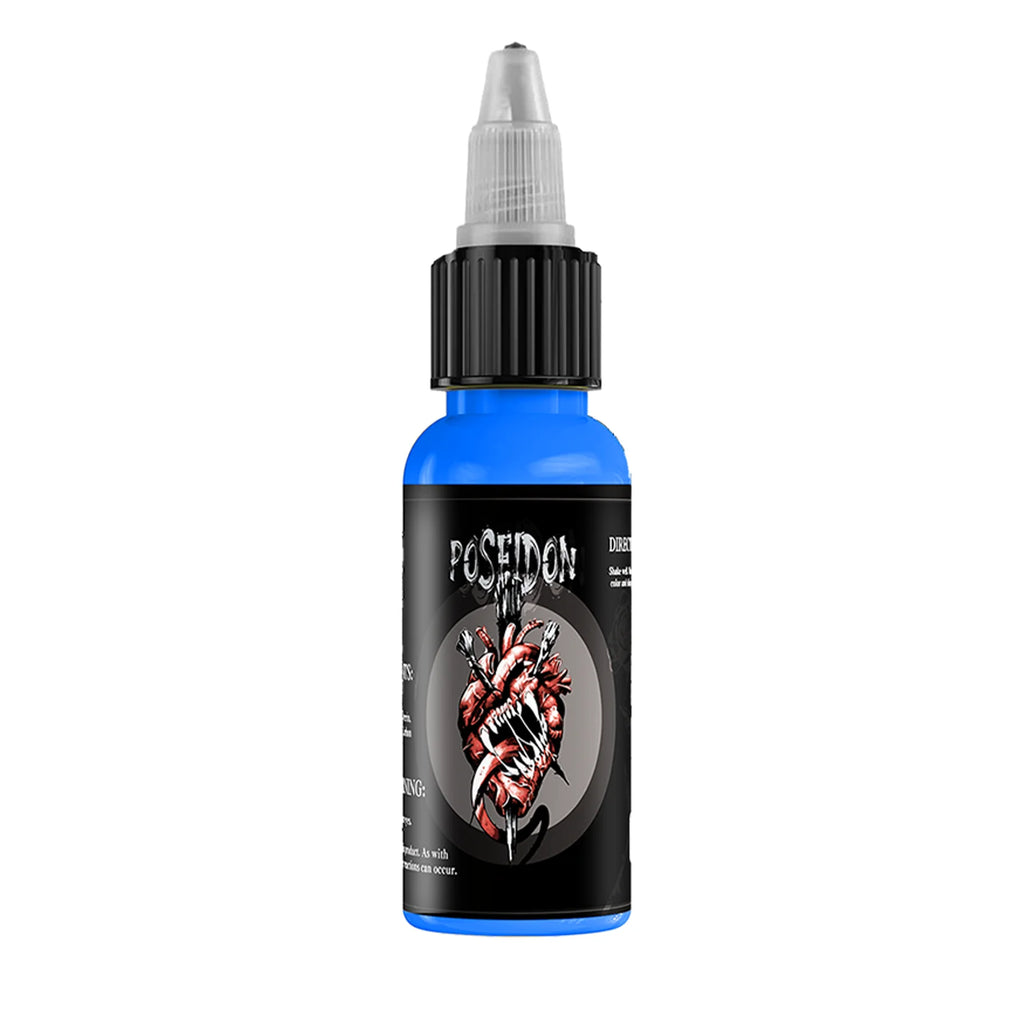 POSEIDON 30ML 5 Color Tattoo Ink Professional Longlasting Tattoo Pigment Permanent Body Art Pigment Tattoo Ink Tattoo Supplies - Sun Studio