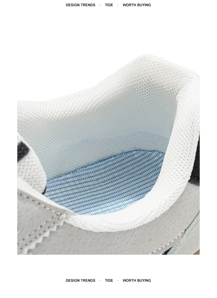 Mens Classic Running Shoes Lace Up Soft Sole Walking Shoes Breathable Flat Fashion 2026 Spring Autumn Tennis Casual Sports Shoes - Sun Studio