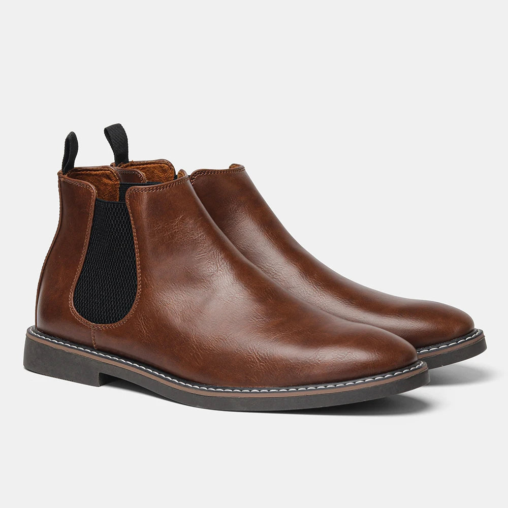 40~46 Men Chelsea Boots Brand Retro Comfortable Fashion Men Boots - Sun Studio
