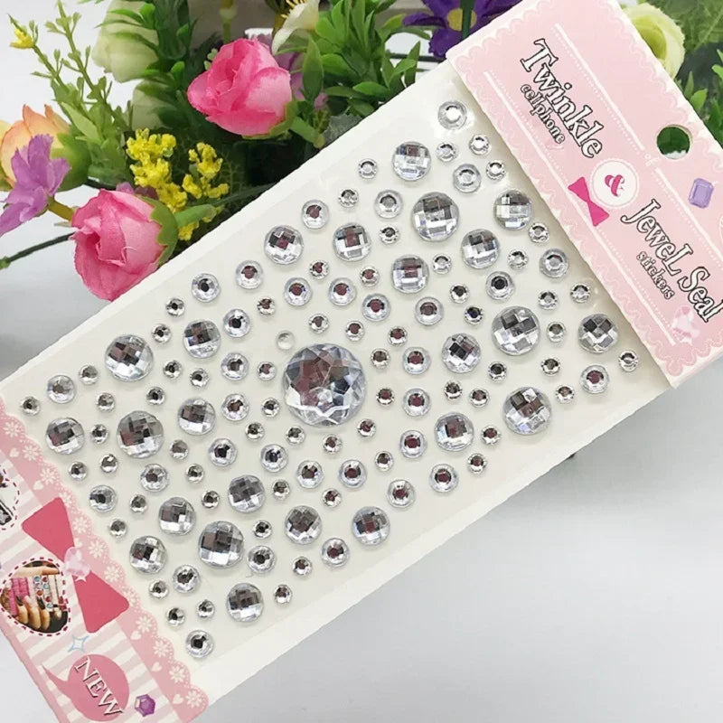Glitzer Gesicht Aufkleber für Kinder Strasssteine für Augen Gesicht Diamanten Helle Aufkleber Festival Makeup Juwelen Aufkleber ZS006