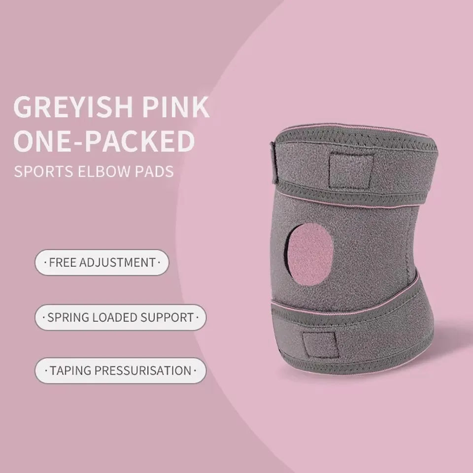 GOBYGO 1PCS Adjustable Elbow Support Elastic Double Compression Elbow Pad Spring-loaded Elbow Pads For Fitness Sports Basketball - Sun Studio