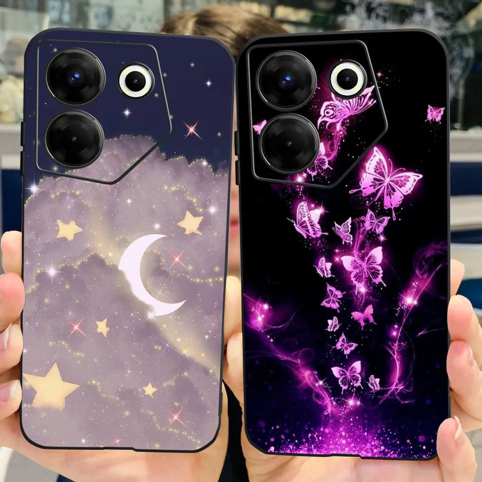 For Tecno Camon 20 Pro 5G Case 2023 Cute Love Heart Football Slim Cover Soft Silicone Funda For Tecno Camon20 Pro 5G CK8n Bumper - Sun Studio