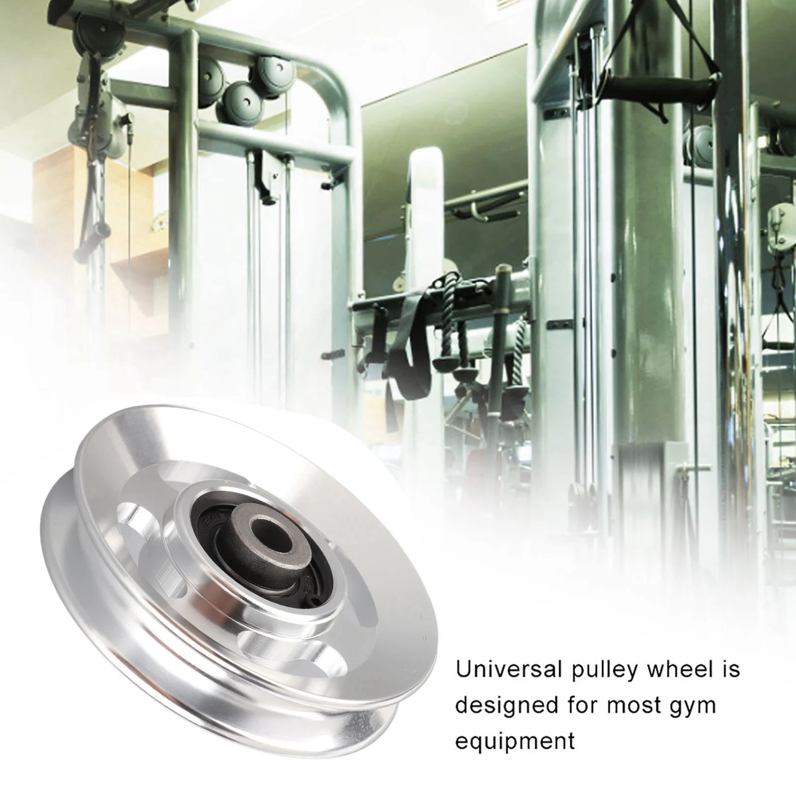 Home Gym Attachments Gym Pulley Aluminium Alloy Fitness Pulley Home Gym Attachments Part Exercise Strength Training Accessory - Sun Studio