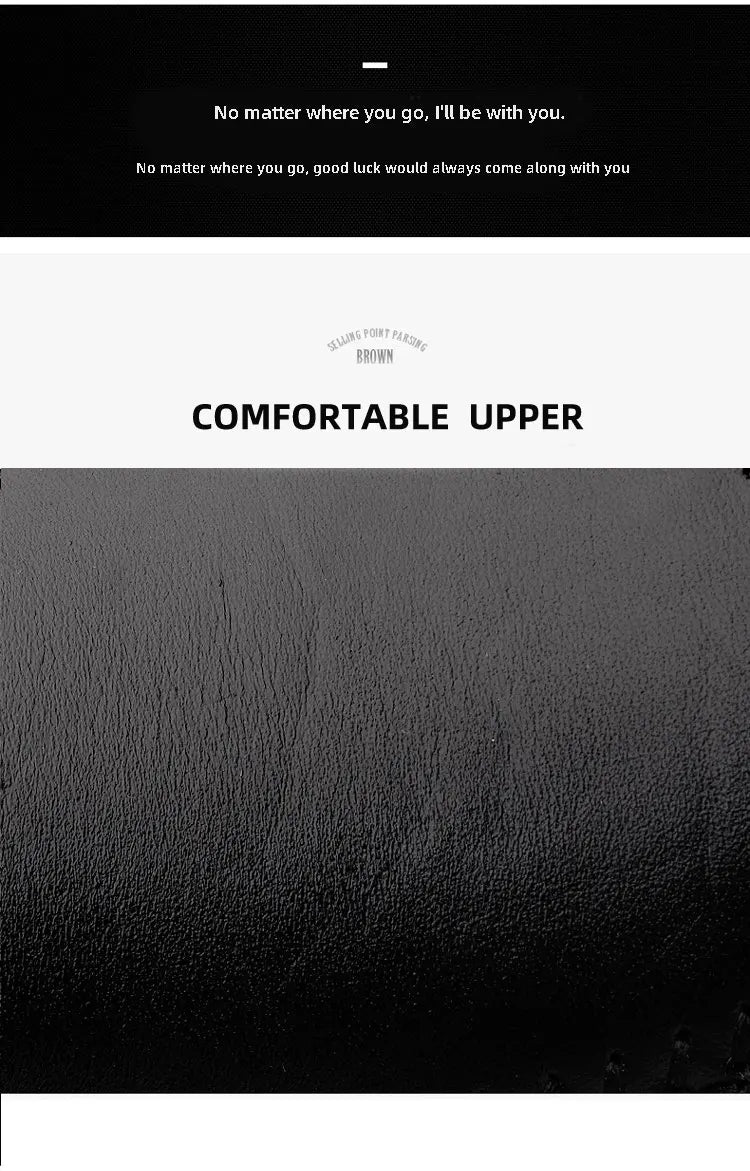 CLOHOO Men's Business Casual Shoes Leather Stitching Comfortable Breathable Rubber Bottom Second Layer Cowhide - Sun Studio