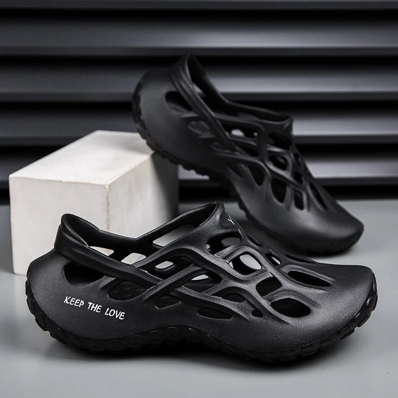 Men Summer Comfortable Breathable Sandals Outdoor Leisure Water Shoes for Hiking and Beach - Sun Studio