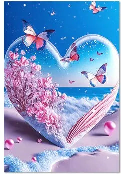 Starfish 5D Diamond Painting Fantasy Shell Seaside Scenery Full Diamond Embroidery Mosaic Cross Stitch Kits Bedroom Home Decor - Sun Studio