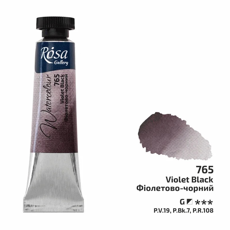 ROSA New 10 Color Precipitated Watercolor Pigments 10ml Tube Master Watercolor Paint Student Artist Painting Supplies - Sun Studio
