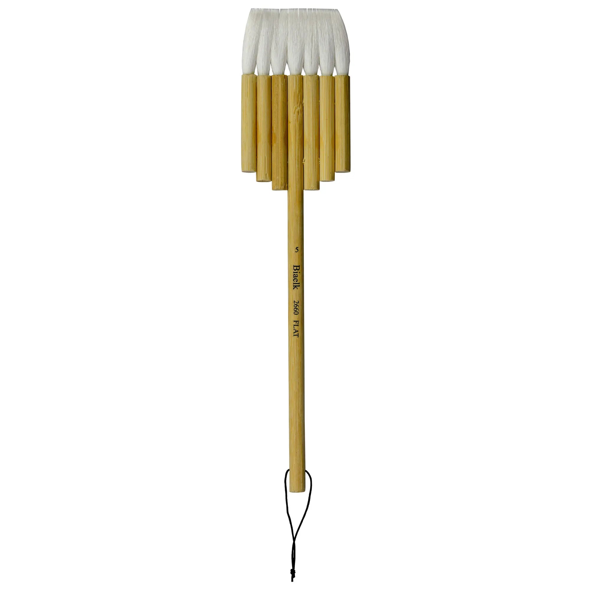 High quality Biaelk 2660Flat goat hair bamboo handle art supplies watercolor artist brush - Sun Studio