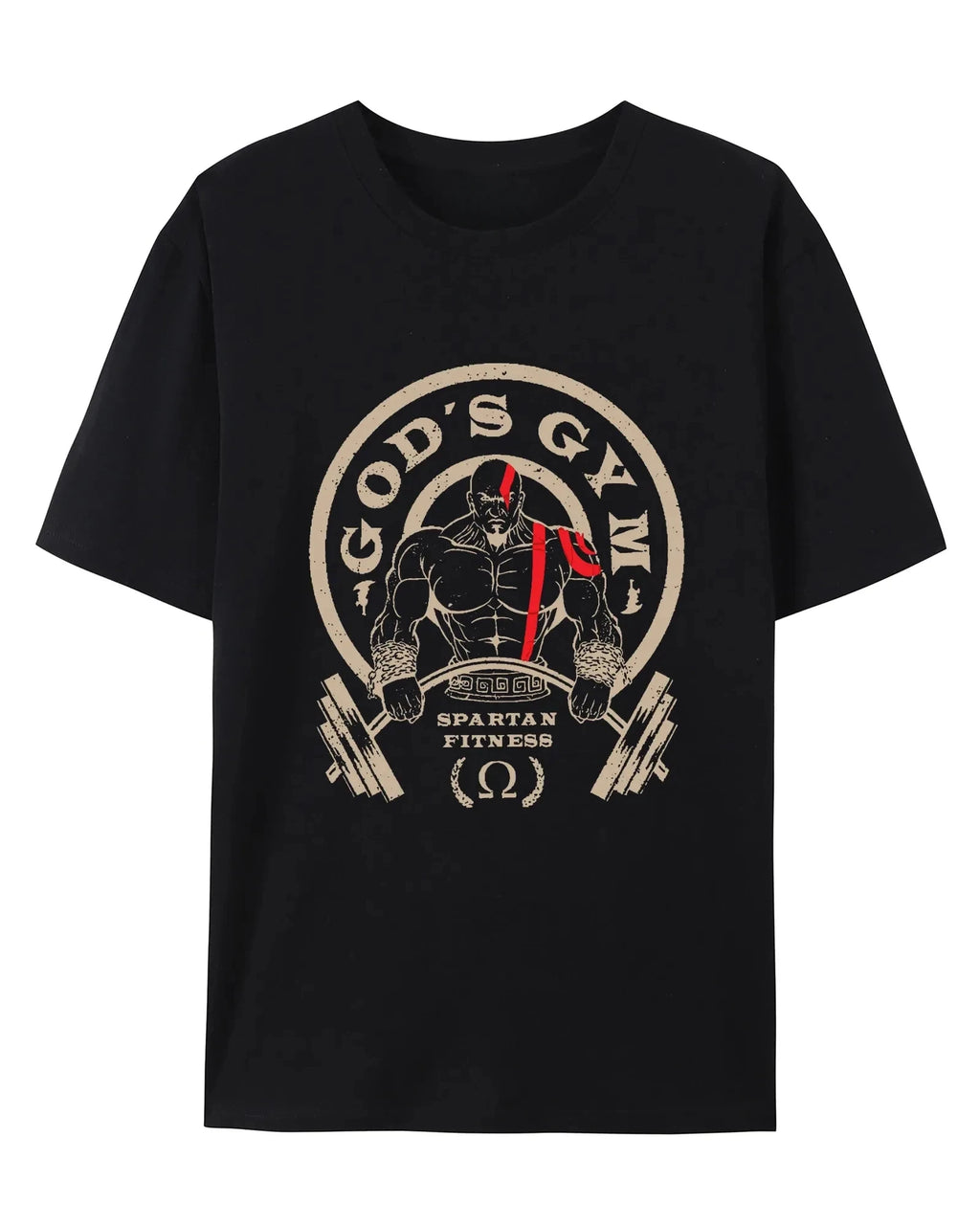 GOD'S GYM Fitness Training Gym Leisure T-Shirt Men's and Women's Luxury Brand - Sun Studio