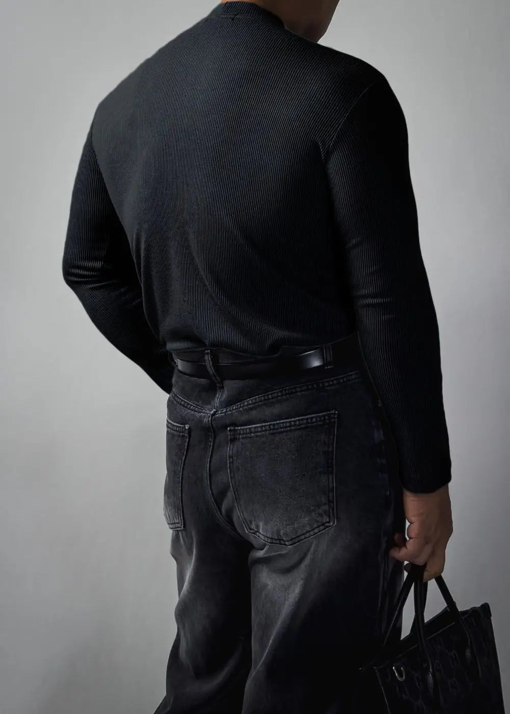 Fitness T-shirt Men's Clothes Spring Autumn Training Suit Threaded Turtleneck Slim Fit Sports Quick Dry Breathable Long Sleeves - Sun Studio