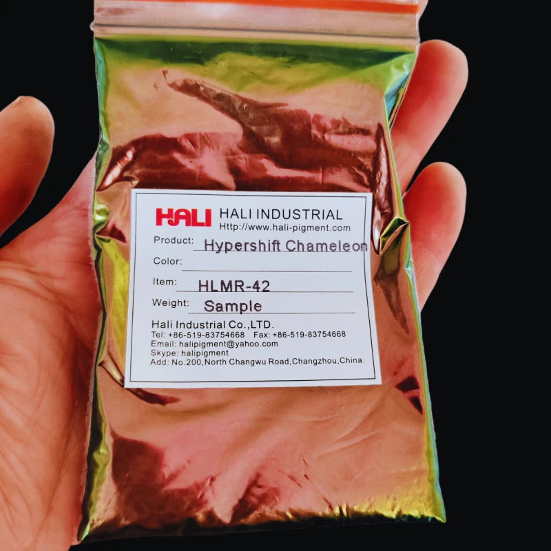 1G/Jar Super Chameleon Automotive Paint Pigment Powder Hypershift Chameleon Pigment Colorshift Blue/Red/Purple Item:HLMR-46 - Sun Studio