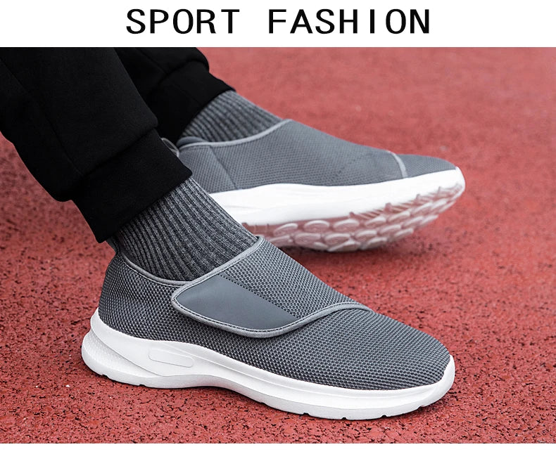 Winter Women Orthopedics Wide Feet Swollen Walking Casual Shoes Thumb Eversion Adjusting Soft Comfortable Diabetic Man Shoes - Sun Studio