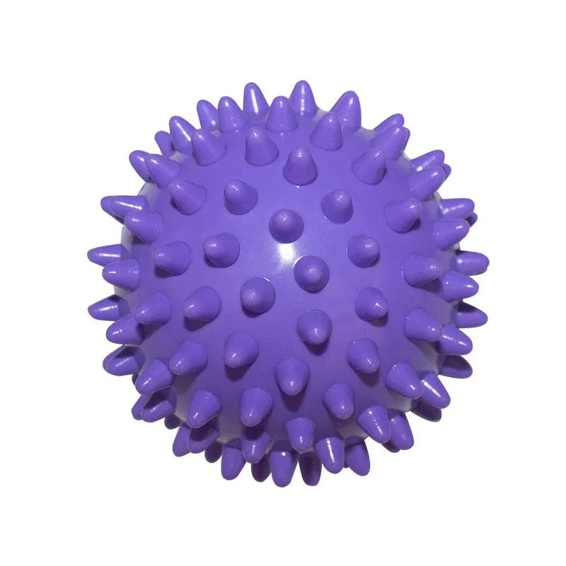 9cm PVC Spiky Massage Yoga Ball Trigger Point Sport Fitness Hand Foot Pain Stress Relief Muscle Relax Unisex Stab Massage Ball - Sun Studio
