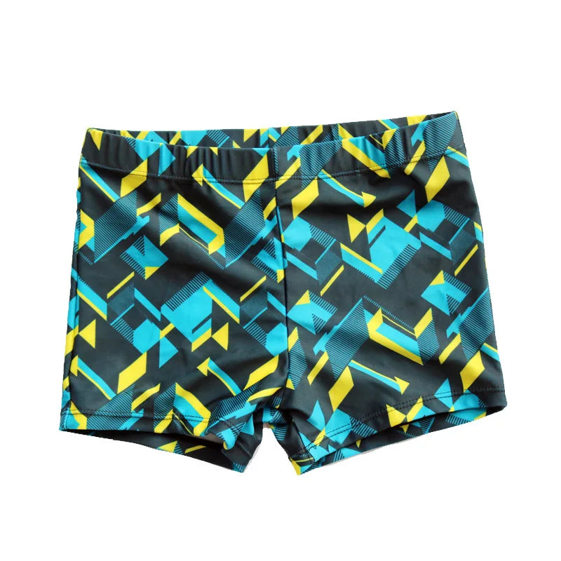 Kid Children Boys Print Stretch Beach Swimsuit Swimwear Pants Shorts Briefs Summer Swim Beach Quick-dry Trunks Maillot De Bain - Sun Studio