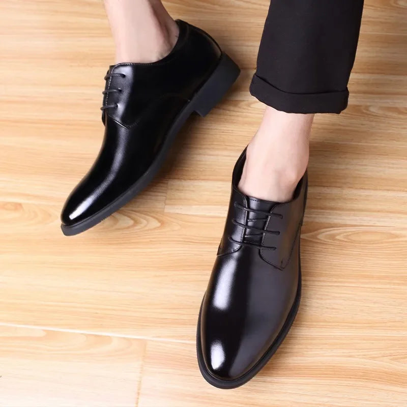 Men Casual Loafers Comfortable Lightweigh Walking Footwear Moccasins Breathable Slip on Male Leather Shoes Zapatos Hombre Male - Sun Studio