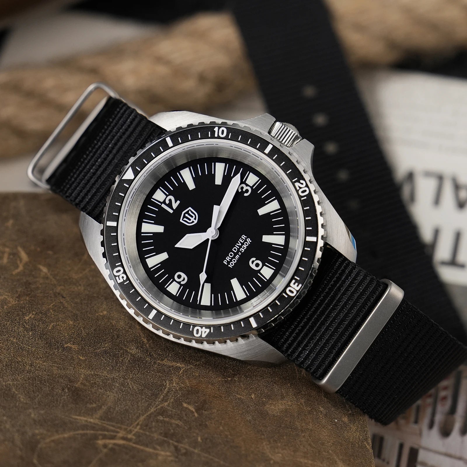 Watchdives WD1980 V3 Luxury Watch VH31 Scanning Quartz Movement AR Coating Sapphire Glass 10Bar Waterproof Men's Watches - Sun Studio