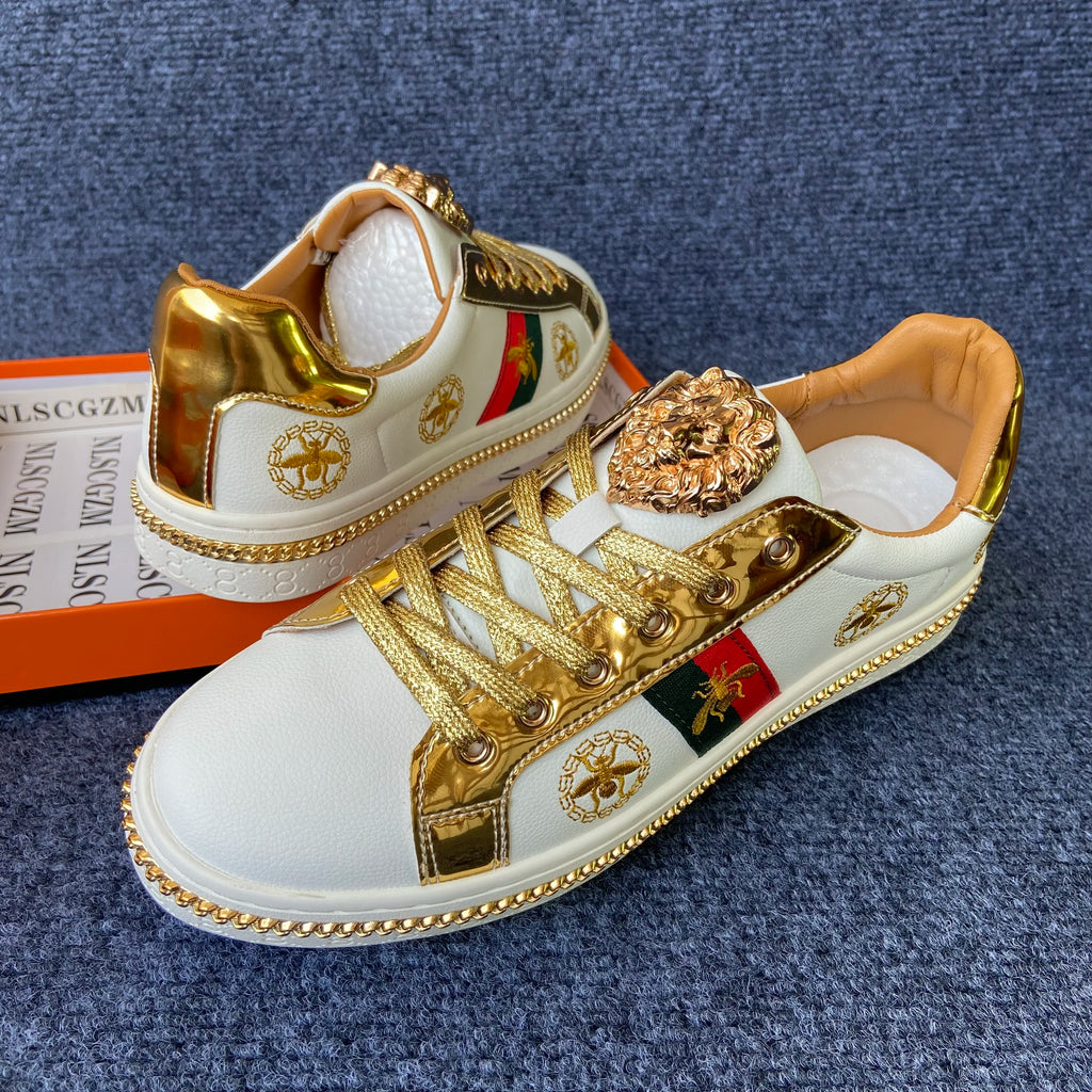 original shoes brand premium shoes for man high quality casual shoes for man casual sneakers for man trainers luxury black white - Sun Studio