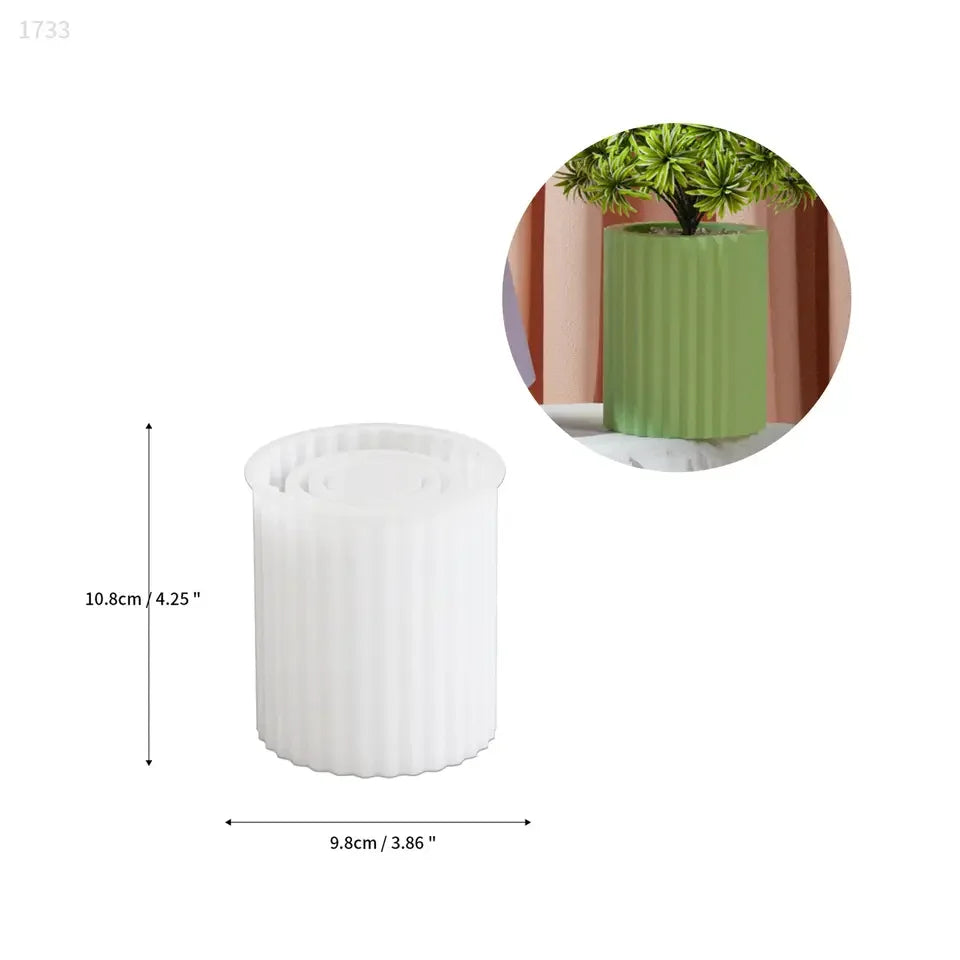 DIY Epoxy Resin Table Night Lamp Silicone Mold with Diamond Pattern Crystal Lamp Resin Mold Plant Pot Mold Home Decoration Craft - Sun Studio