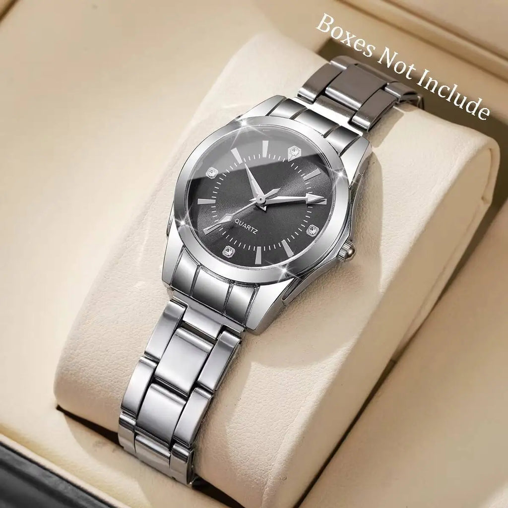 Luxury Rhinestone Women Watches Casual Quartz Wrist Watches For Ladies Clock Reloj Mujer（Without box） - Sun Studio
