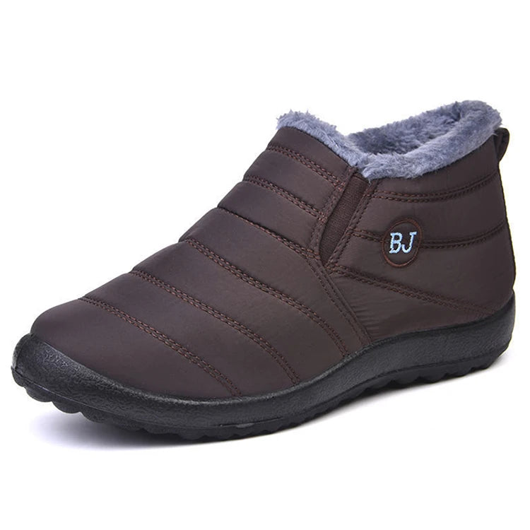 Warm Men's Boots Snow Plus Size Winter Boots For Men Fur Shoes For Men Unisex Ankle Boots Waterproof Work Shoes Footwear - Sun Studio
