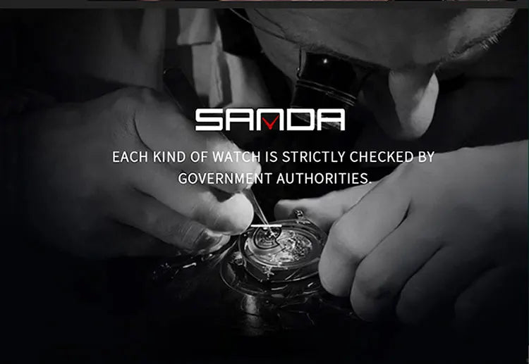 SANDA Top Luxury Watches Men Military Army Mens Watch Waterproof Sport Wristwatch Dual Display Watch Male Relogio Masculino - Sun Studio