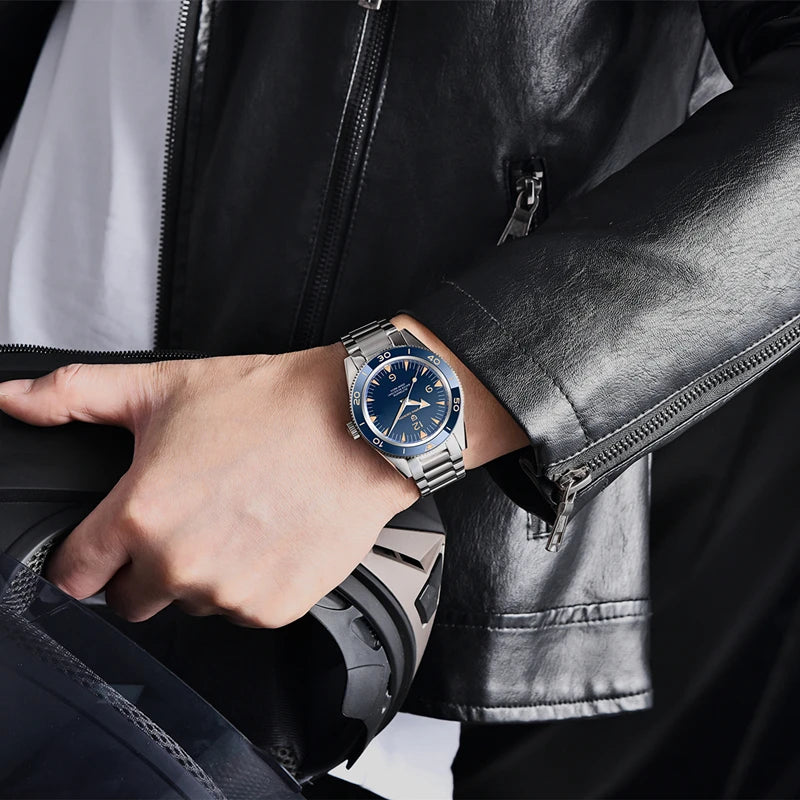 2026 New PAGANI Design 41mm Men's Automatic Mechanical Watch Classic Retro 200m Waterproof Business Sports Watches Reloj Hombre - Sun Studio