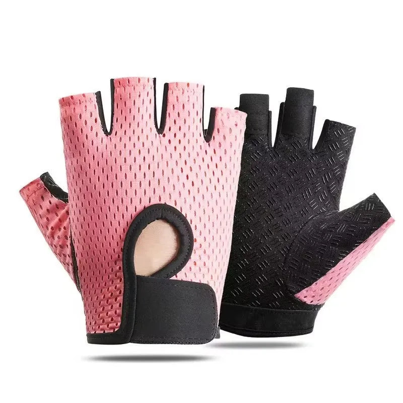Gym Gloves 1 Pair Breathable Super Lightweight Weight Lifting for Men Women Cycling Exercise Fitness Training Workout Use - Sun Studio