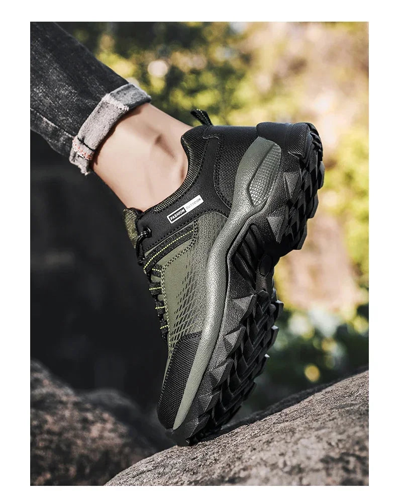 Men Boots Outdoor Sneakers Men Shoes 2025 New Fashion Male Casual Footwear Comfortable Tenis Masculino Botas Men Sneakers Shoes - Sun Studio