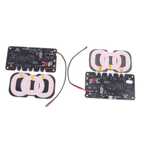 20W High-Capacity Wireless Charger for Car/Home Use; Includes Type-C Interface and 3-Coil DC9-32V Module - Sun Studio
